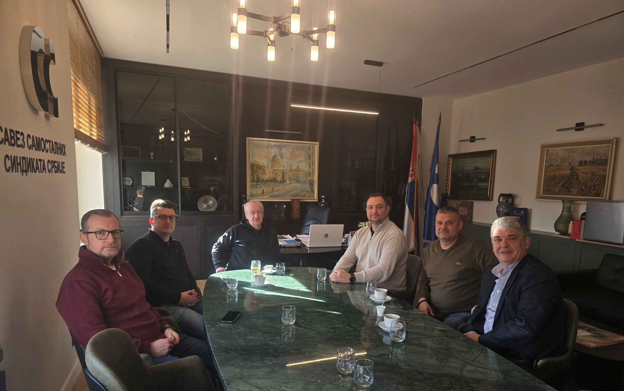 REGIONALNA SINDIKALNA SARADNJA – POSETA SAVEZA SINDIKATA MAKEDONIJE BEOGRADU