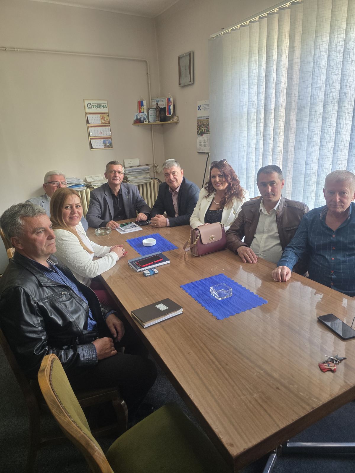 POSETA PREDSEDNIKA SSMS TREPČI, KOSOVSKA MITROVICA