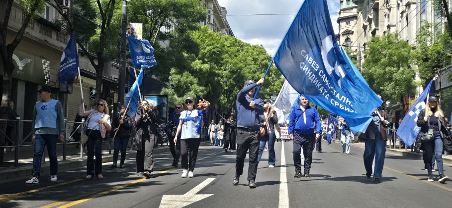 SAVEZ U PRVOMAJSKOM PROGLASU POZVAO VLAST I POSLODAVCE NA DIJALOG