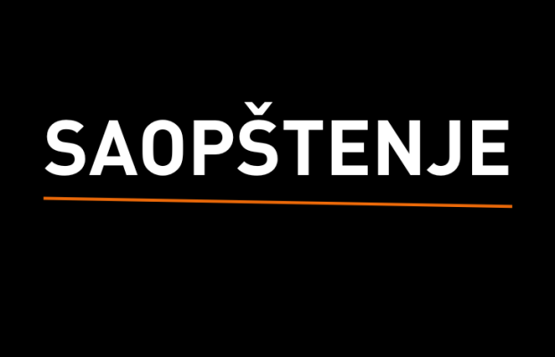 SAOPŠTENJE ZA MEDIJE 06.08
