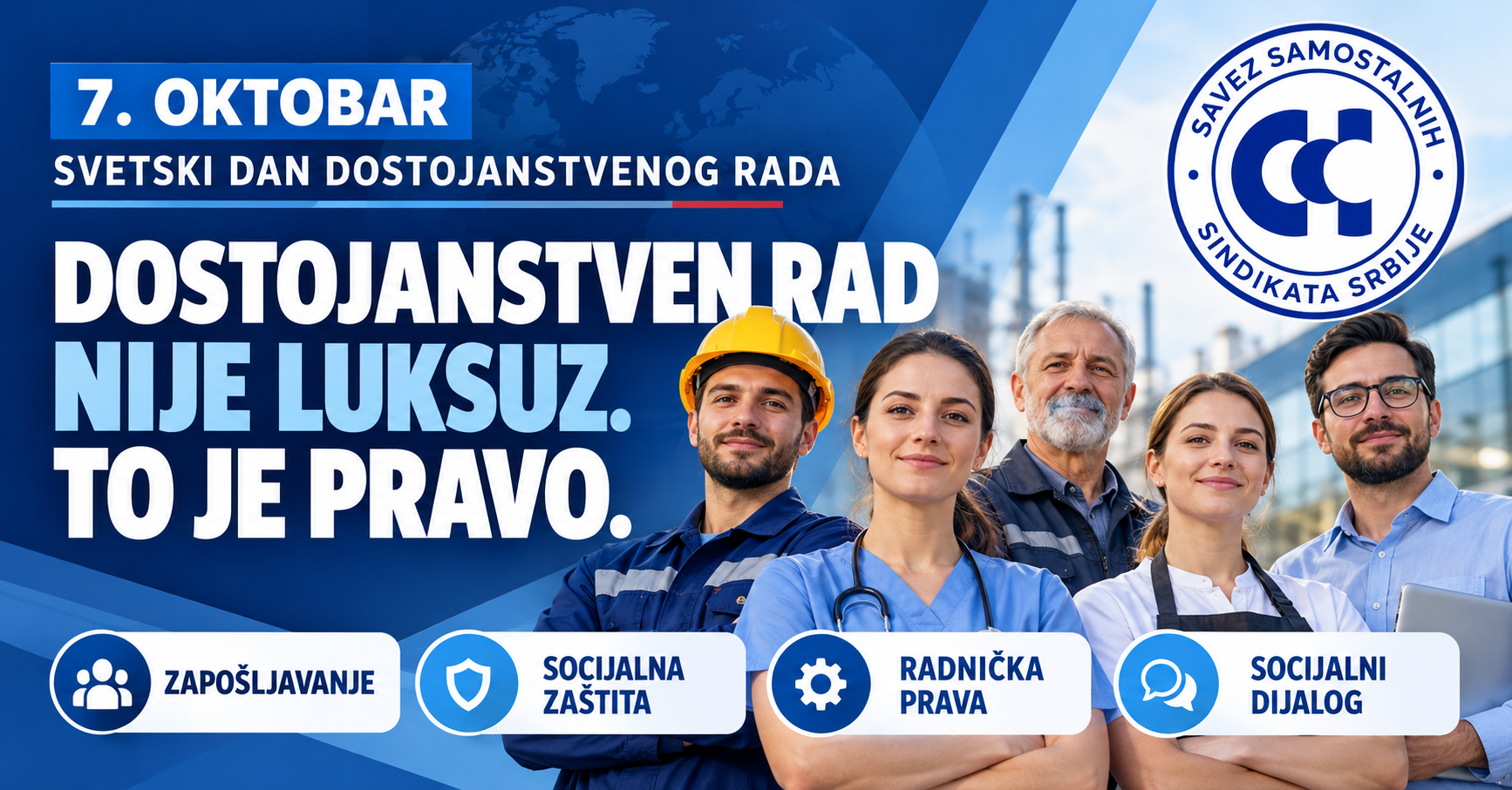 SSSS: PODIĆI SVEST O ZNAČAJU DOSTOJANSTVENOG RADA